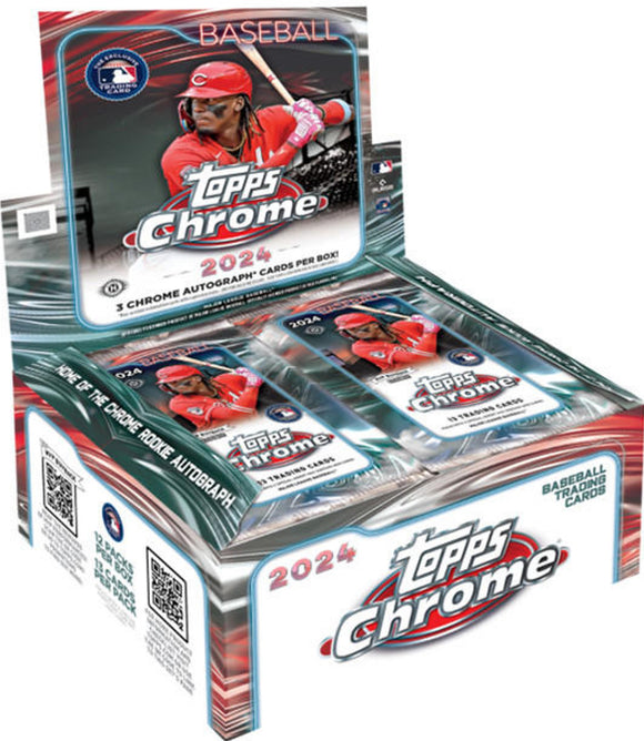 2024 Topps Chrome Baseball Jumbo HTA Box GSC