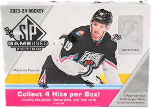 2023-24 Upper Deck SP Game Used Hockey Hobby Box