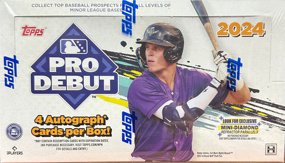 2024 Topps Pro Debut Baseball Hobby Box