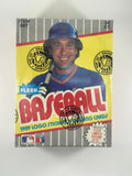 GSC Authentication: 1989 Fleer Error Box - Case Code #83552 - Baseball