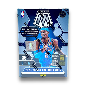 2023-24 Panini Mosaic Basketball Hobby 6-Pack Blaster Box