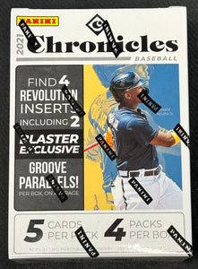 2021 Panini Chronicles Baseball 4-Pack Blaster Box