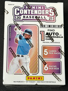 2021 Panini Contenders Baseball Blaster Box