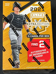 2021 Panini Elite Extra Edition Baseball Blaster Box