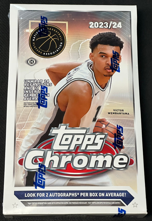 2023-24 Topps Chrome Basketball Hobby Box