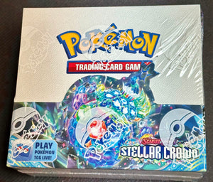 Pokemon Scarlet & Violet Stellar Crown Booster Box