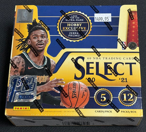 2020-21 Panini Select Basketball Hobby Box - 1st Off The Line FOTL