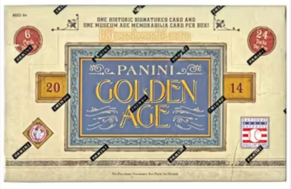 2014 Panini Golden Age Baseball Hobby Box