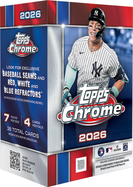 2026 Topps Chrome Baseball Blaster Box – GSC