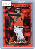 Adley Rutschman Topps Chrome Sapphire Edition - Orange 35