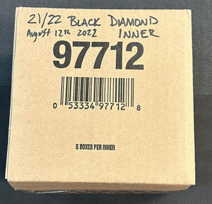 2021-22 Upper Deck Black Diamond Hockey Hobby 5-Box Case