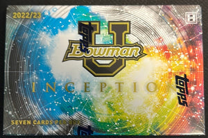 2022-23 Bowman University Inception Hobby Box