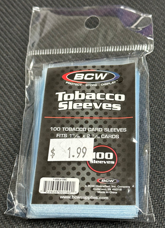 BCW Tobacco Card Sleeves
