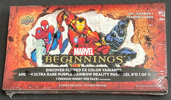 Marvel Beginnings Volume 2 Series 1 Box