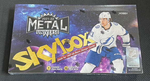 2021-22 Upper Deck Skybox Metal Universe Hockey Hobby Box
