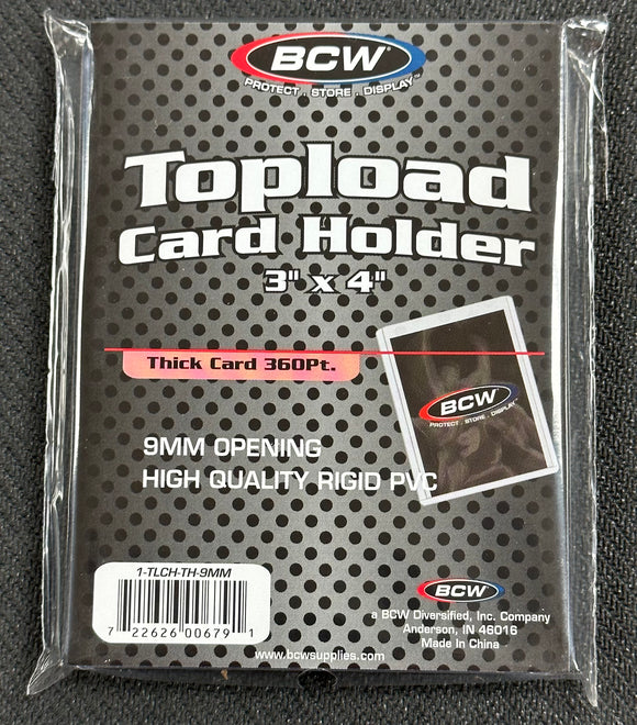 BCW 360 PT Toploader *1 Toploader*