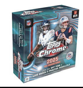 2025 Topps Chrome Football Mega Box – GSC