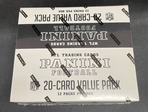 2017 Panini Football 12ct Value Pack Box