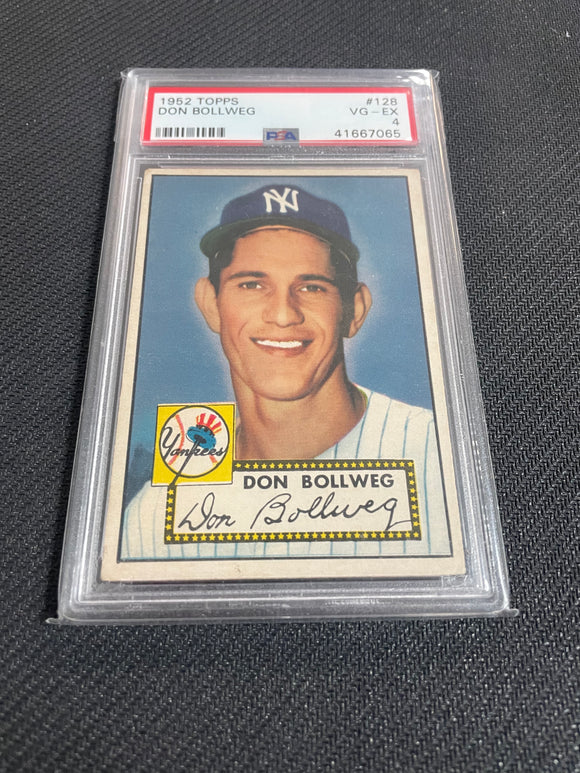 1952 Topps PSA 4 Don Bollweg #128
