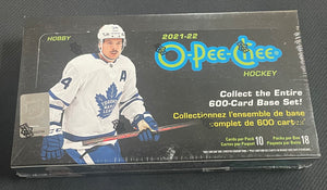 2021-22 Upper Deck O-Pee-Chee Hockey Hobby Box