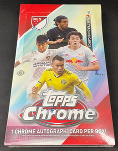 2021 Topps MLS Chrome Soccer Box