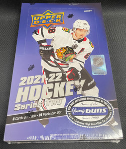 2021 Upper Deck Series 2 Hockey Hobby Box