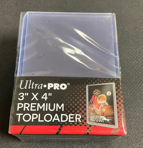 Ultra Pro 3x4 Premium Toploaders