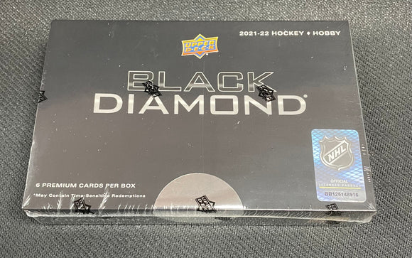 2021-22 Upper Deck Black Diamond Hockey Hobby Box