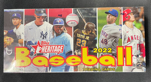 2022 Topps Heritage Baseball Hobby Box