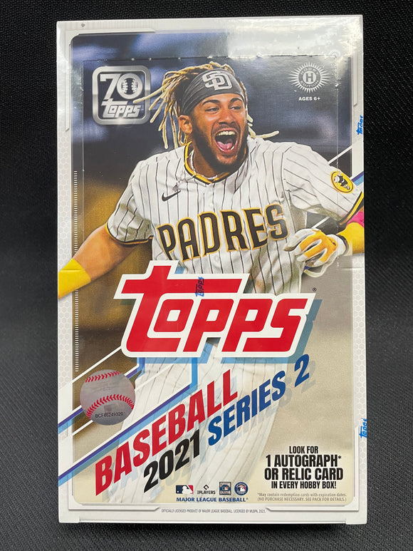 2021 Topps Series 2 Baseball Hobby Box