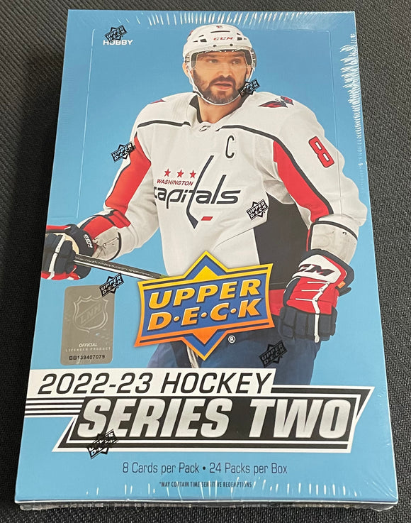 2022-23 Upper Deck Series Two Hockey Hobby Box