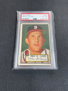 1952 Topps PSA 4 Ebba ST. Claire #393