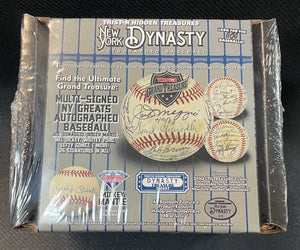 2021 Tristar Autographed Baseball NY Dynasty Edition Box