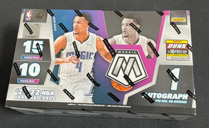 2021-22 Panini Mosaic Basketball Hobby Box